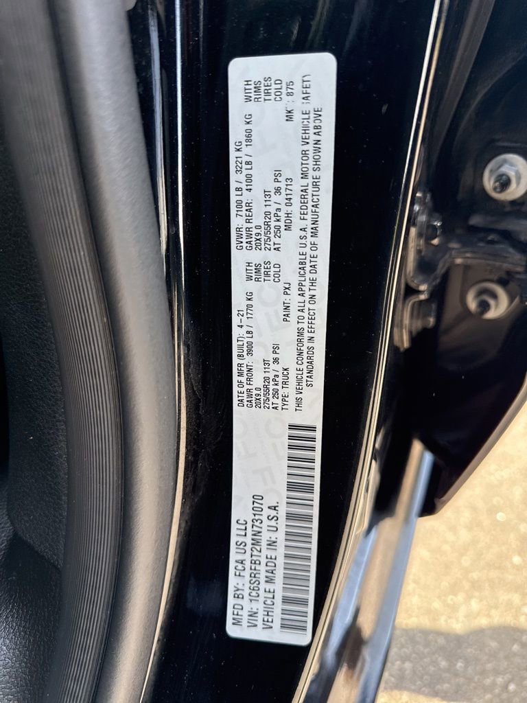 Used 2021 RAM 1500 Big Horn AWD/4WD image 38