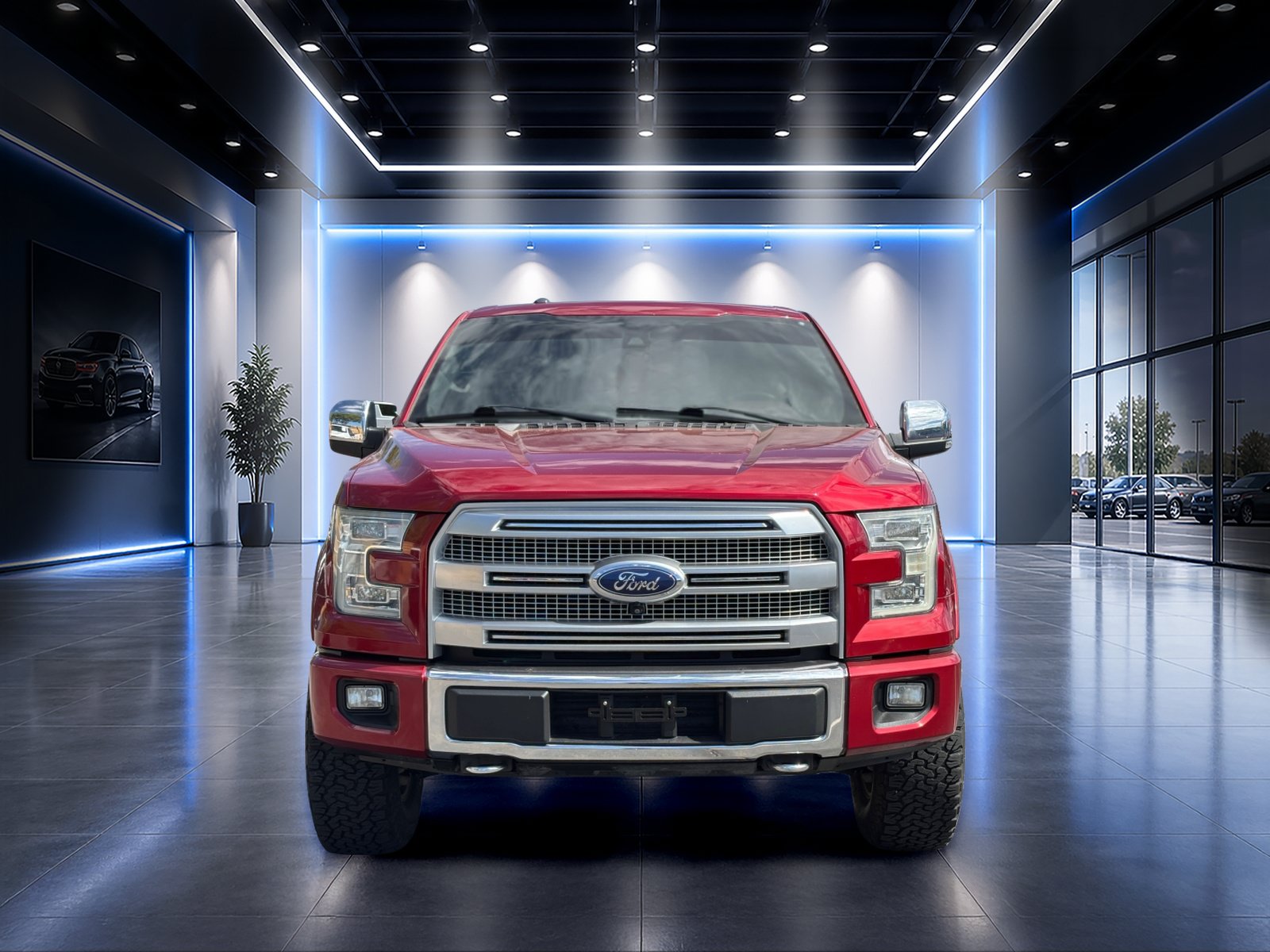 Used 2015 Ford F150 Platinum w/ Equipment Group 701A Luxury AWD/4WD image 9