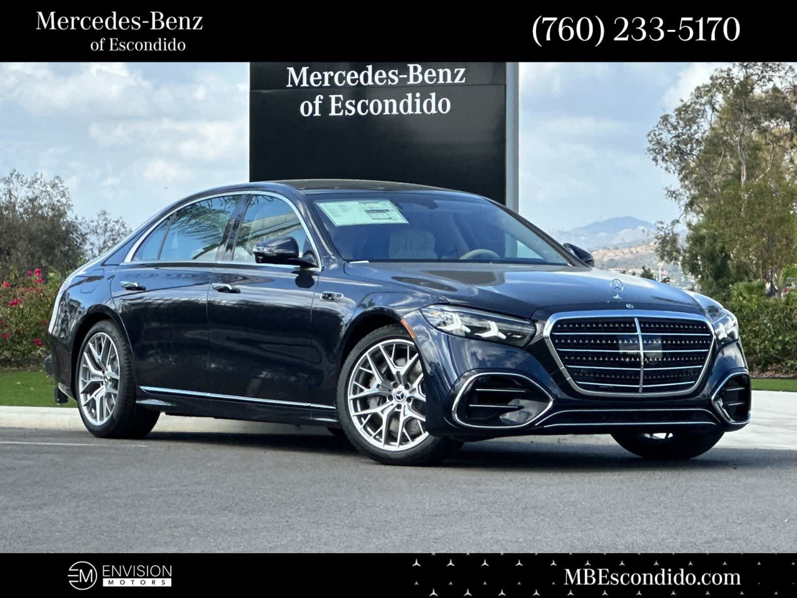 New 2027 Mercedes-Benz S 580 4MATIC Sedan image 1