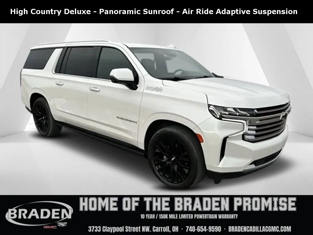 Used 2023 Chevrolet Suburban High Country image 1
