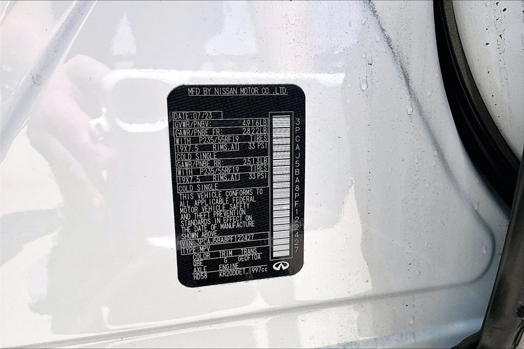 Used 2023 INFINITI QX50 Luxe FWD image 40