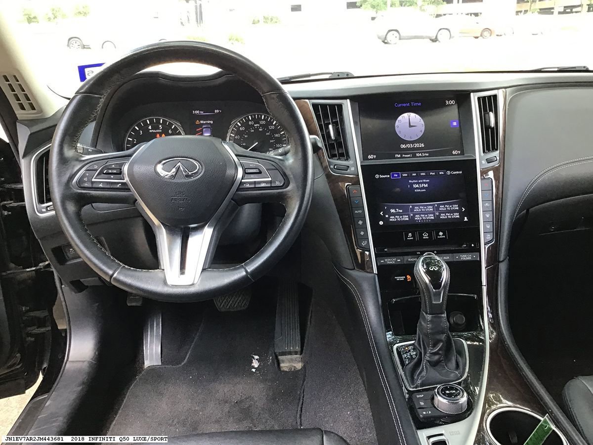 Used 2018 INFINITI Q50 Luxe AWD/4WD image 11