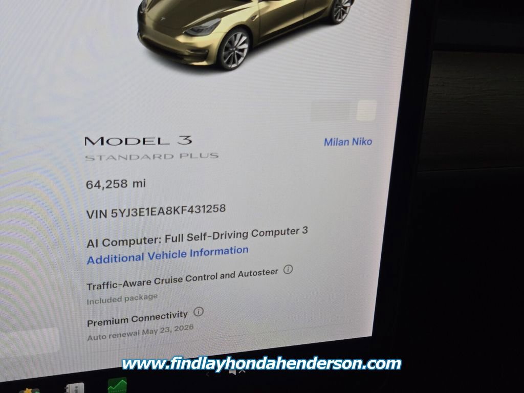 Used 2019 Tesla Model 3 Standard Range RWD image 31