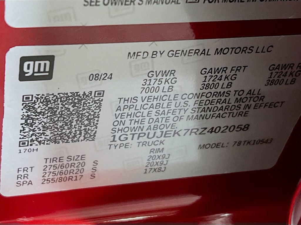 Used 2024 GMC Sierra 1500 Elevation image 27