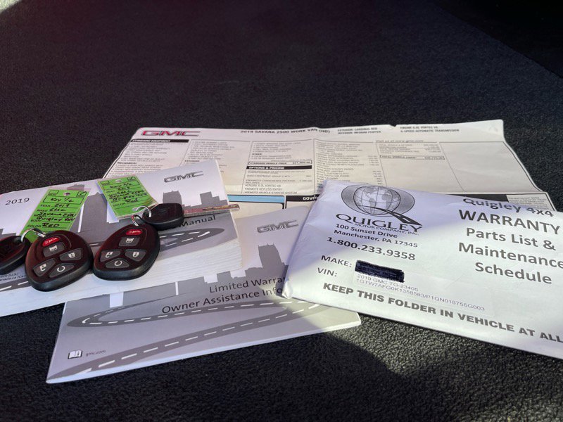 Used 2019 GMC Savana 2500 w/ Enhanced Convenience Package image 35