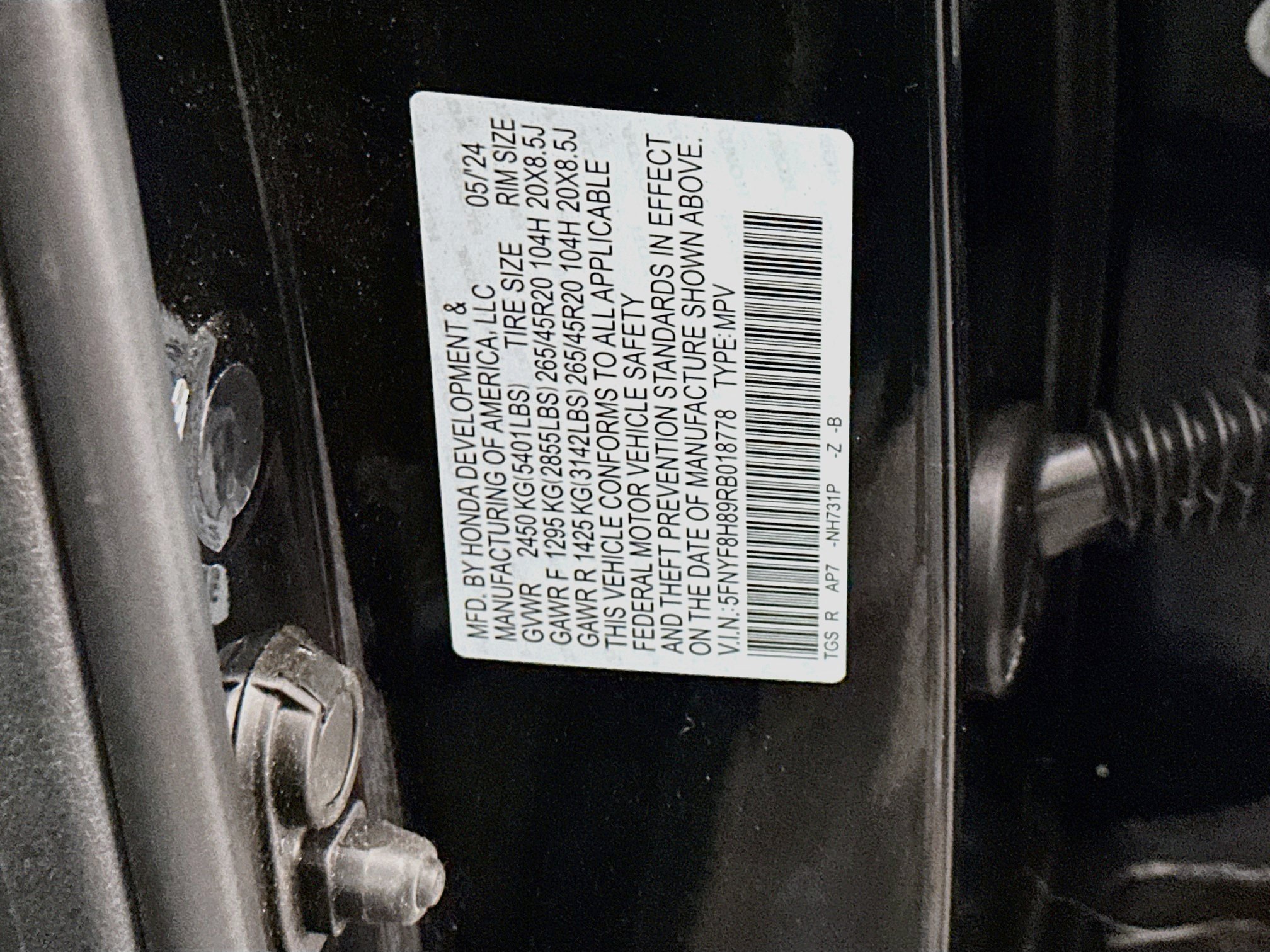 Used 2024 Honda Passport Black Edition image 12