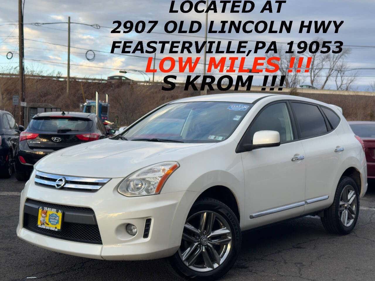 Used 2011 Nissan Rogue S Krom Edition image 1