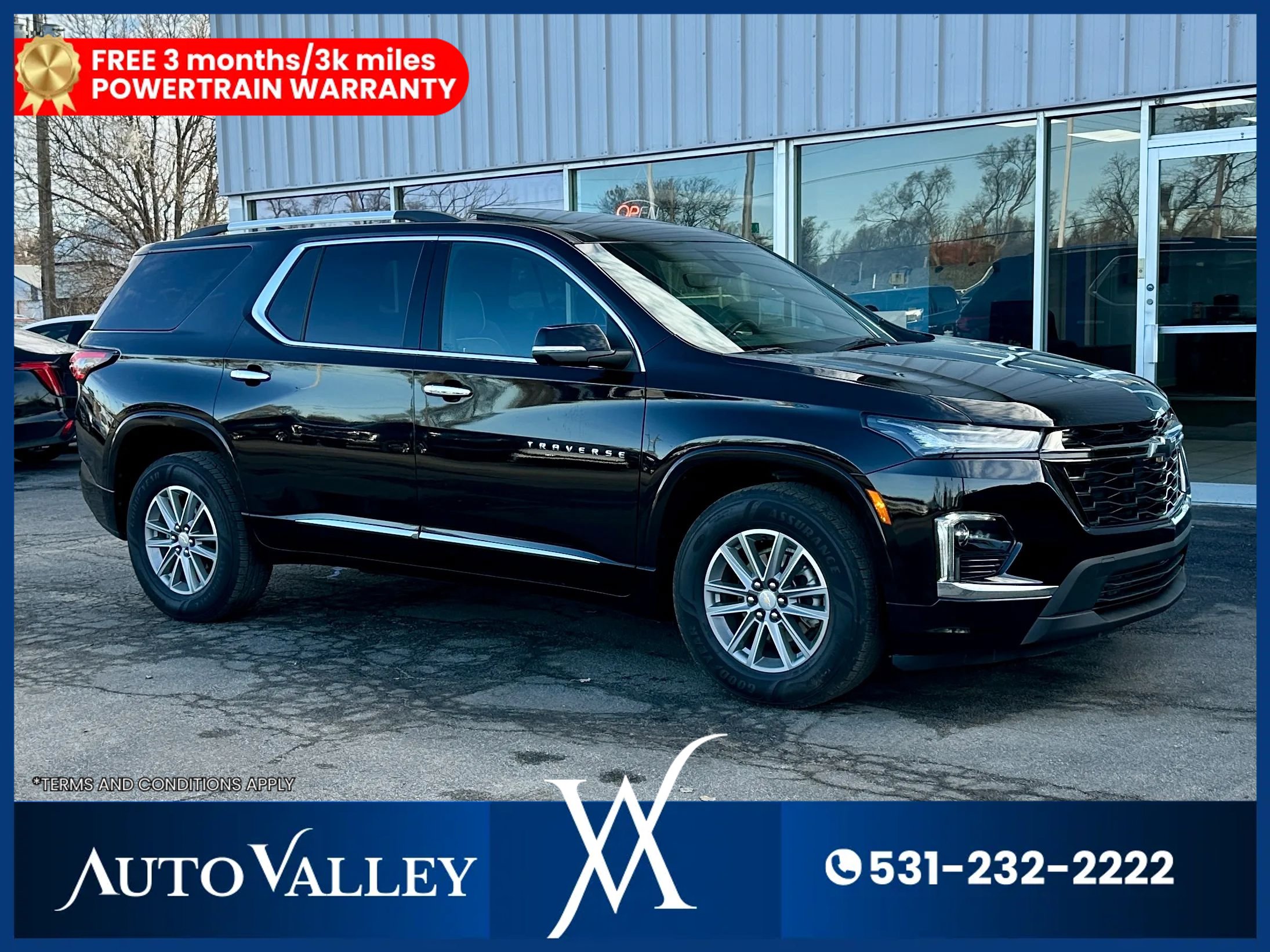 Used 2022 Chevrolet Traverse Premier w/ LPO, Floor Liner Package