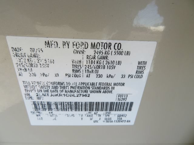 Used 2016 Lincoln MKX Select w/ Select Plus Package FWD image 21