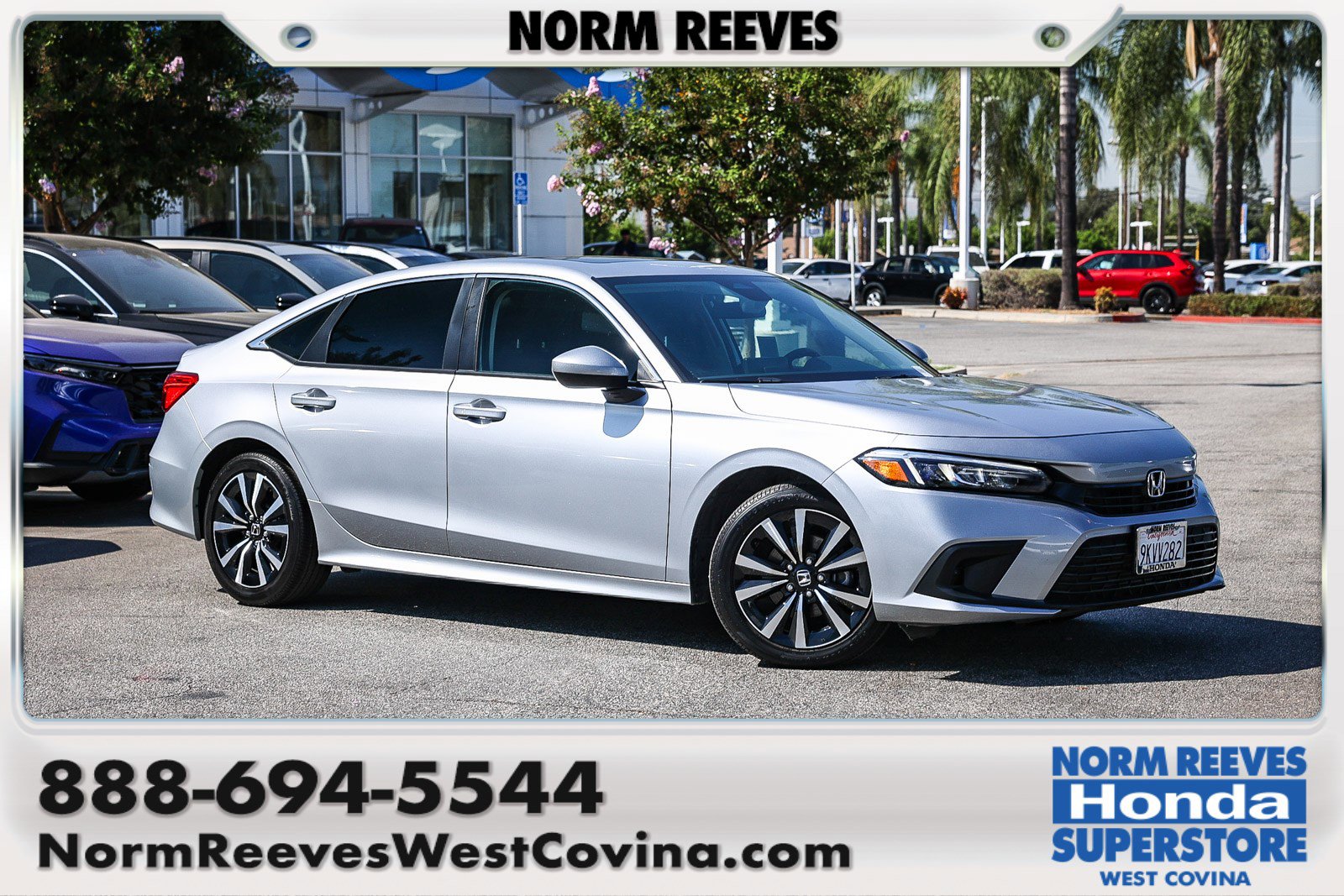 Certified 2024 Honda Civic EX image 1