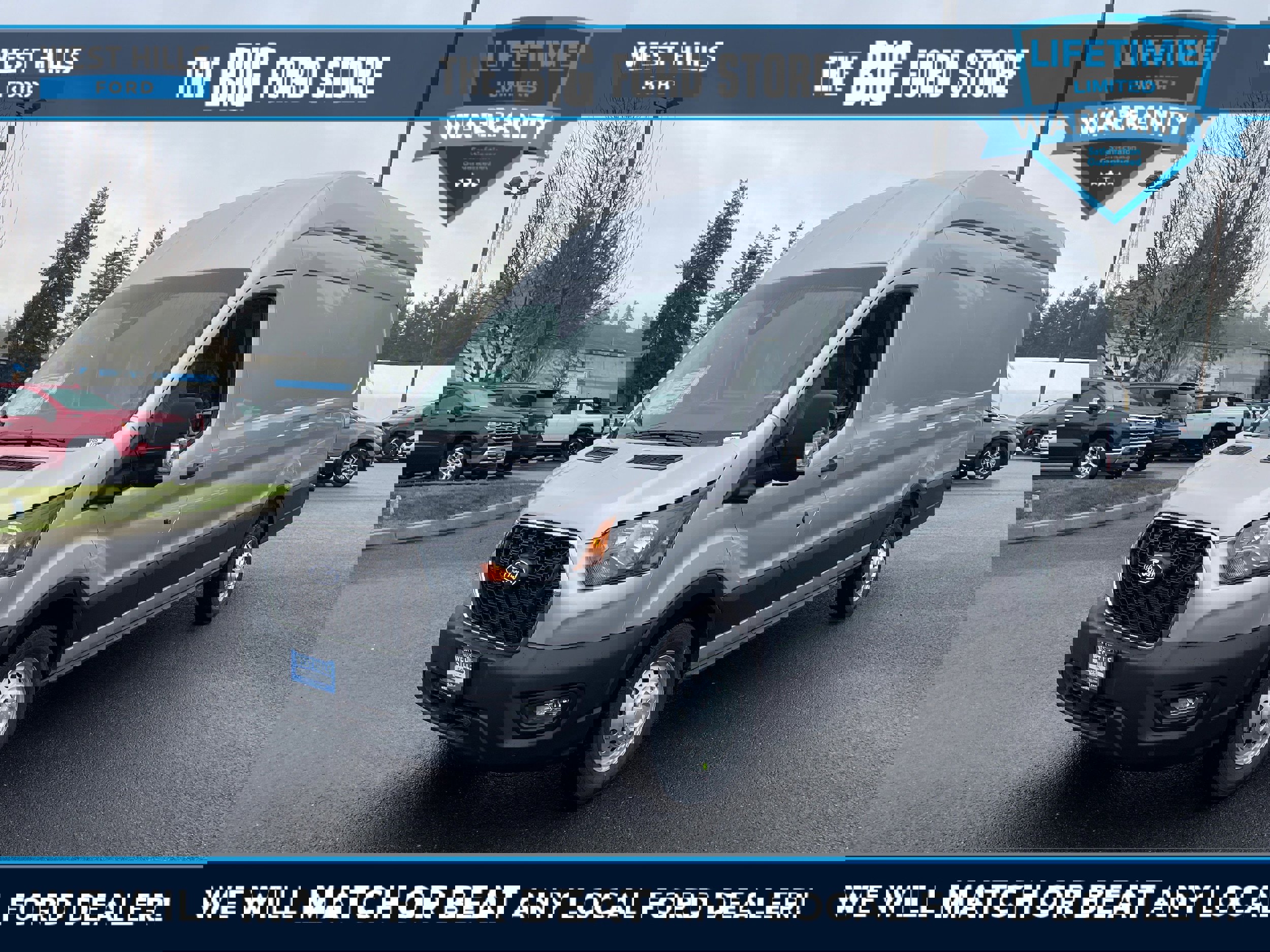 New 2026 Ford Transit 350 148 High Roof Extended AWD