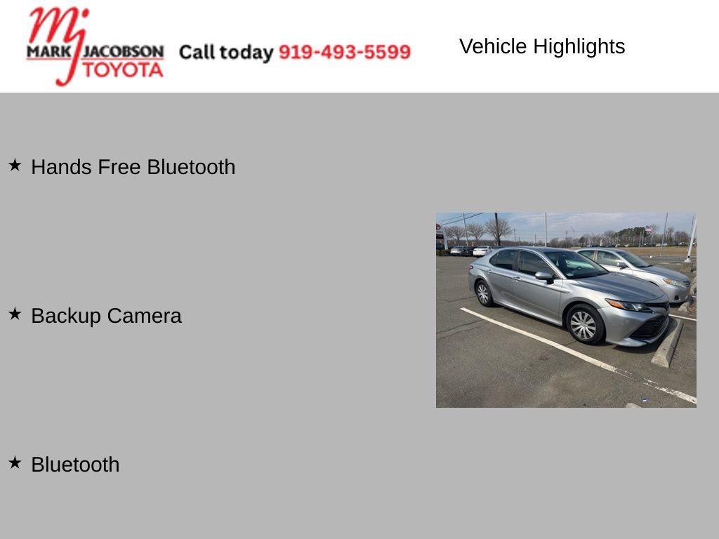 Used 2020 Toyota Camry LE image 6