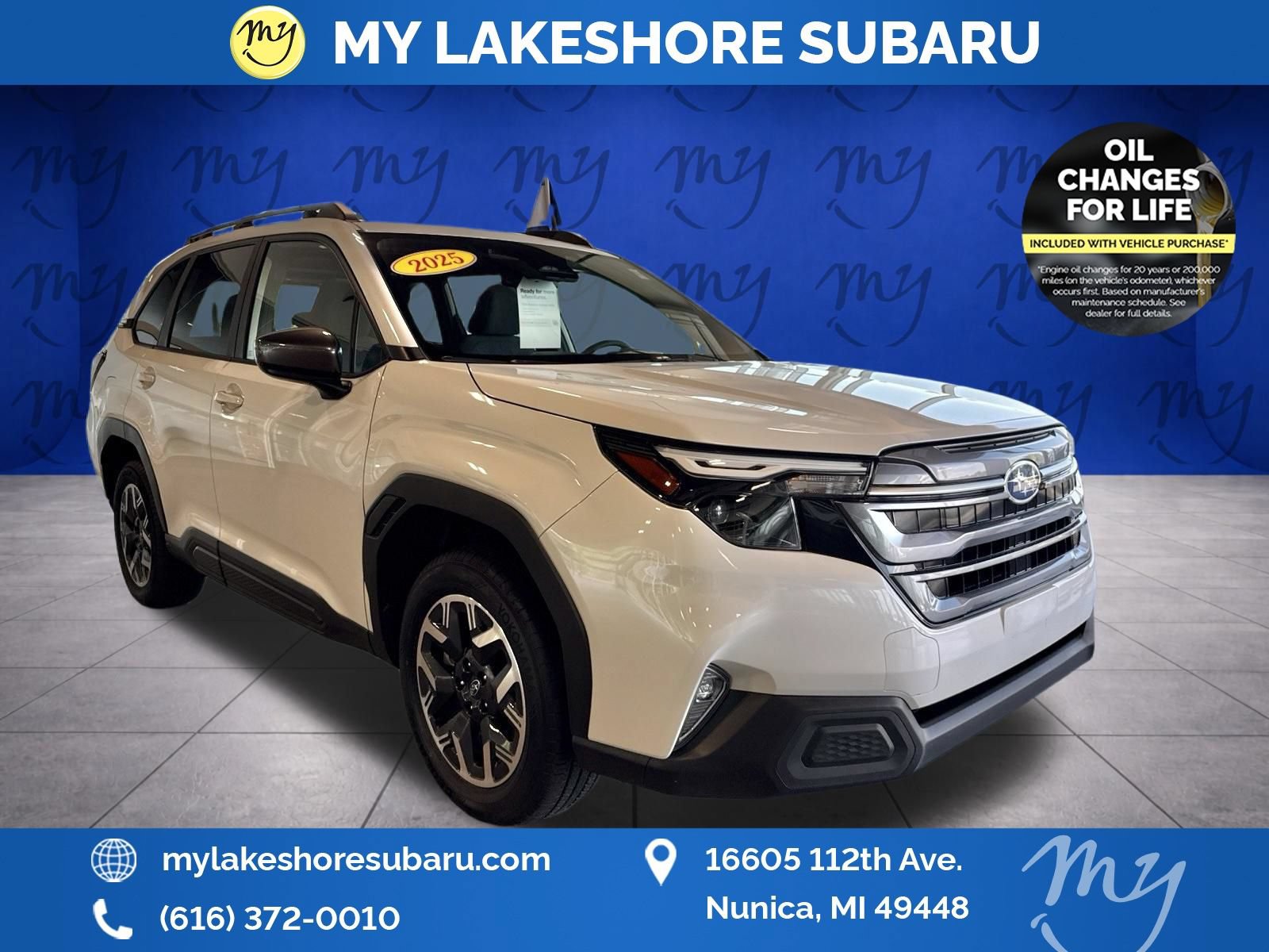 Certified 2025 Subaru Forester Premium AWD/4WD image 1