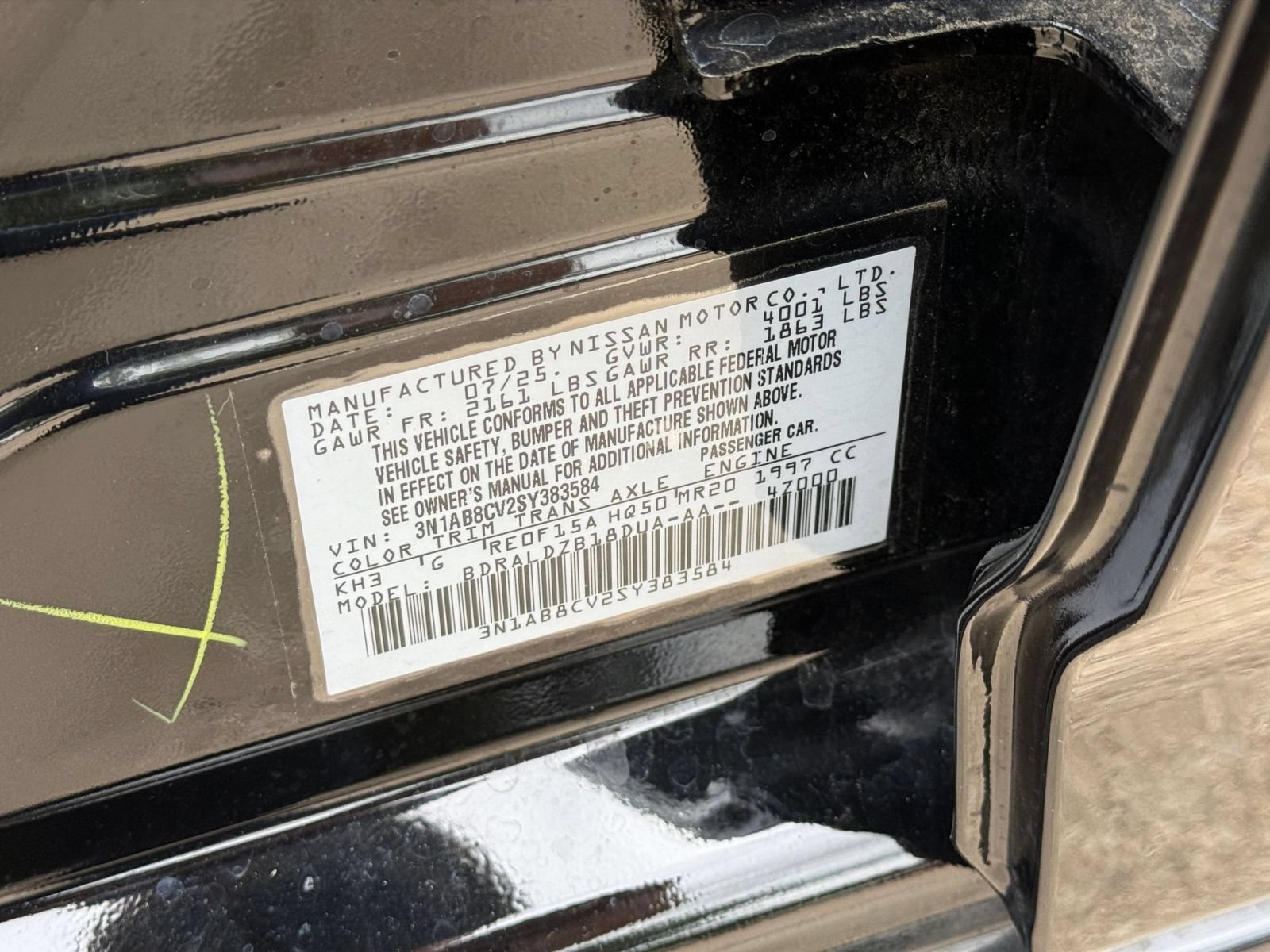 Used 2025 Nissan Sentra SV FWD image 29