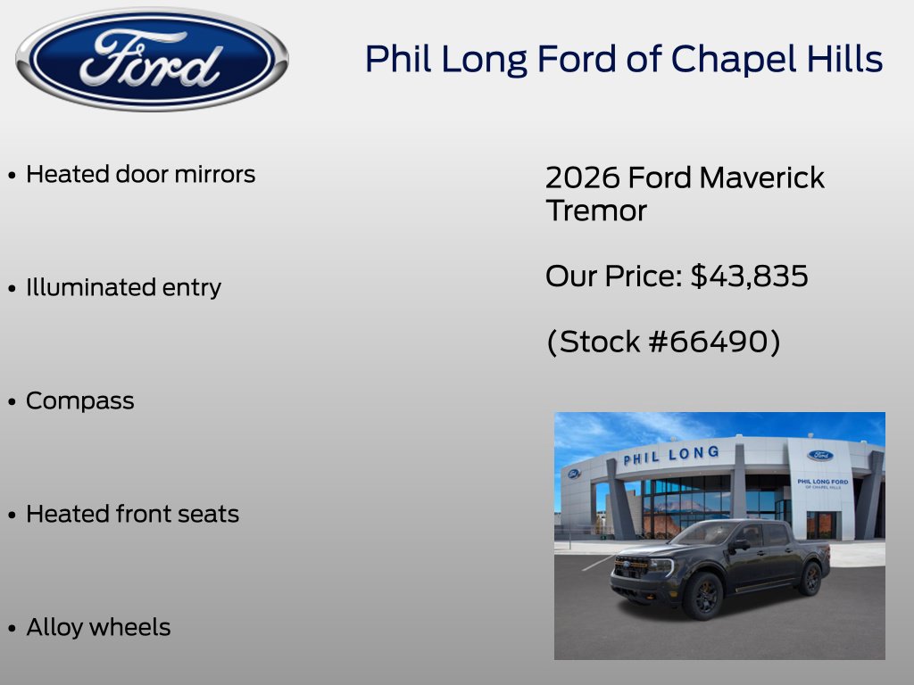 New 2026 Ford Maverick Tremor AWD/4WD image 16