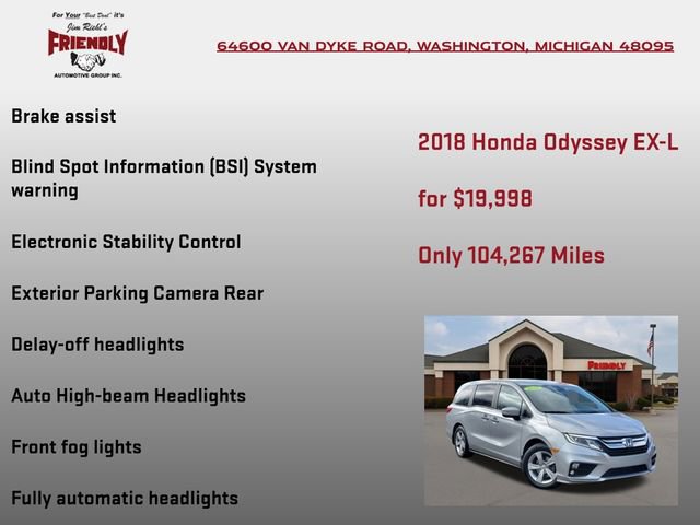 Used 2018 Honda Odyssey EX-L image 25