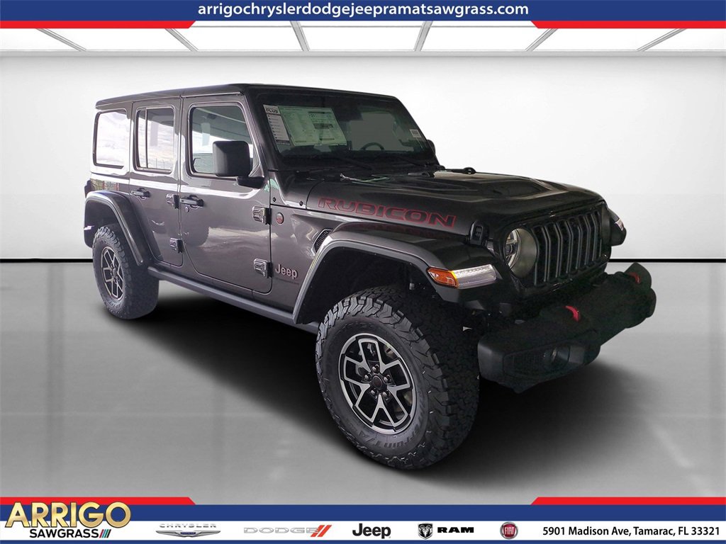New 2025 Jeep Wrangler Unlimited Rubicon w/ Technology Group