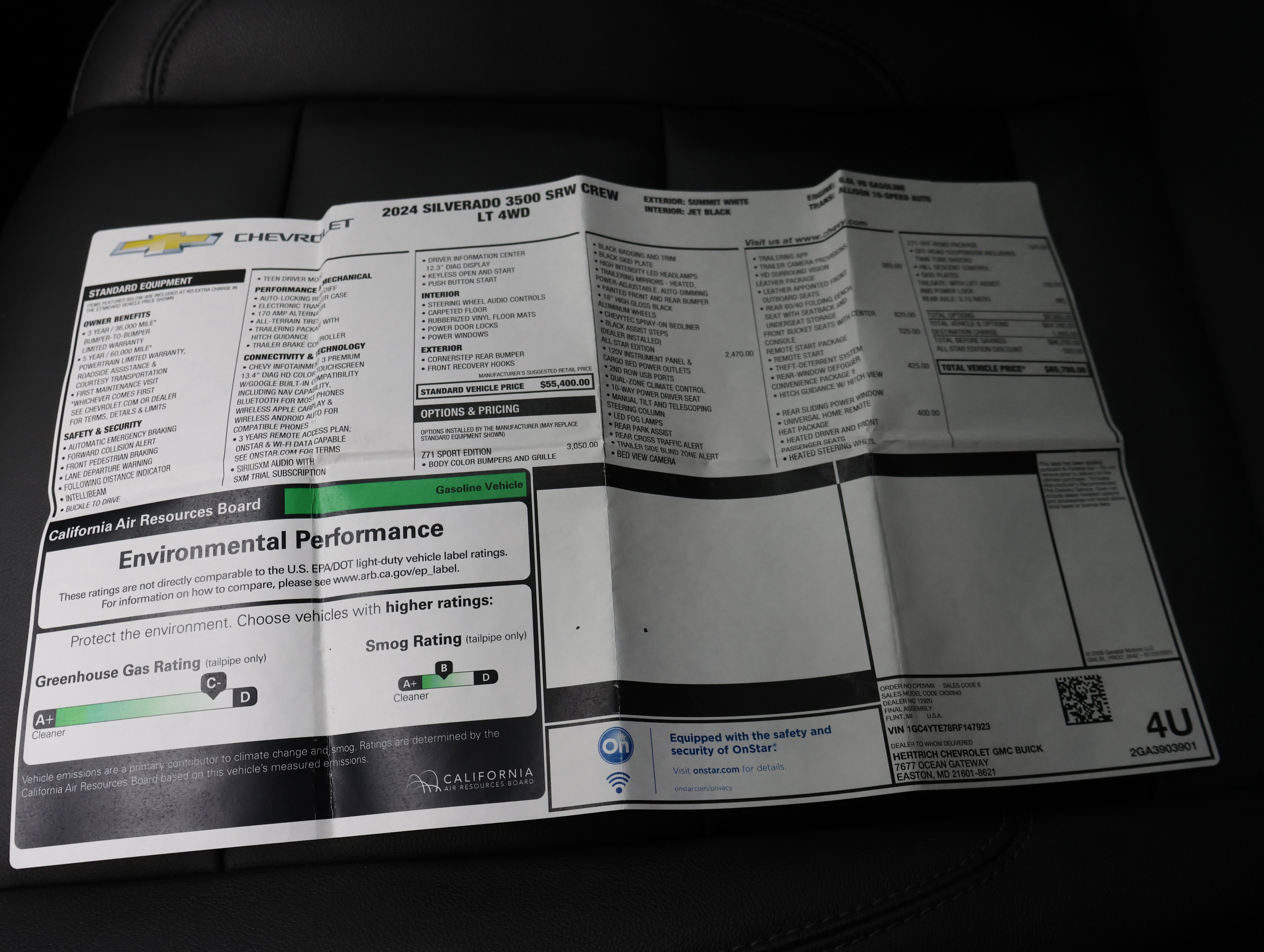 Used 2024 Chevrolet Silverado 3500 LT w/ Z71 Sport Edition image 62