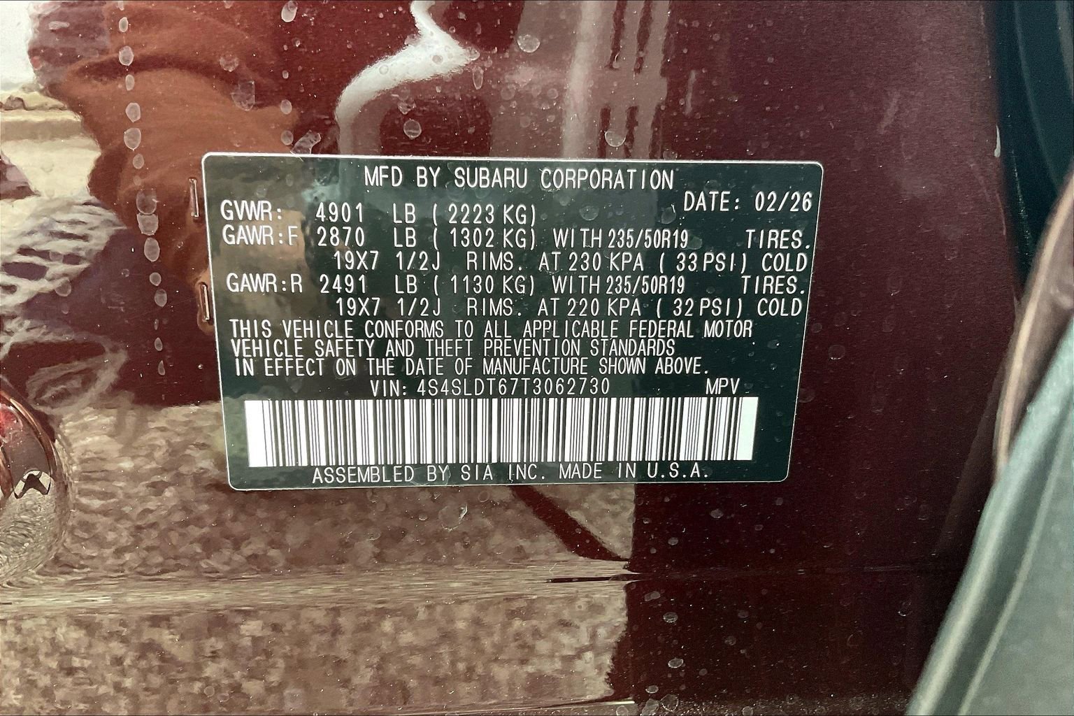 New 2026 Subaru Forester Touring image 12