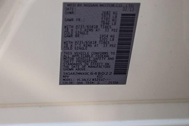 Used 2013 Nissan Pathfinder SV FWD image 40