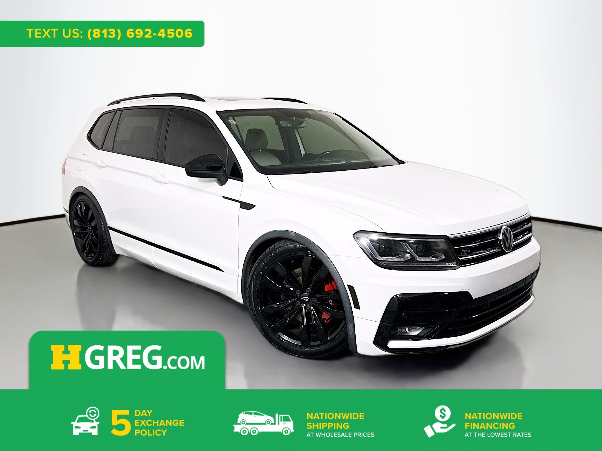 Used 2021 Volkswagen Tiguan SE R-Line FWD video 1
