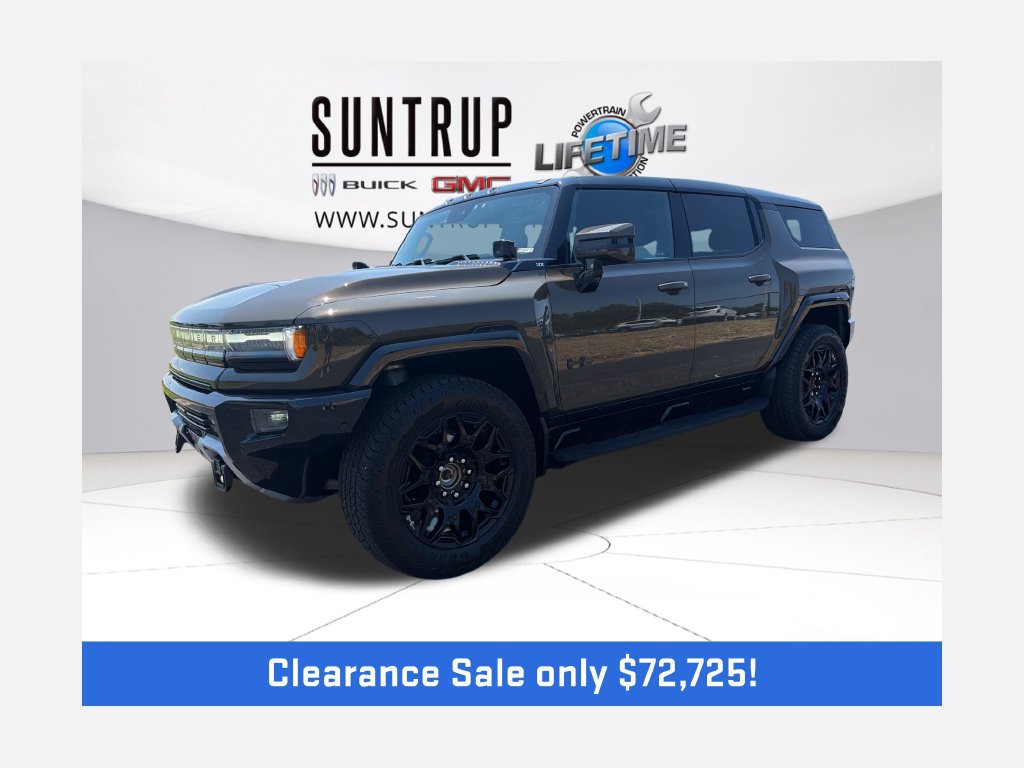 Used 2025 GMC Hummer EV 3X w/ LPO, Illumination Package AWD/4WD 360° Tour