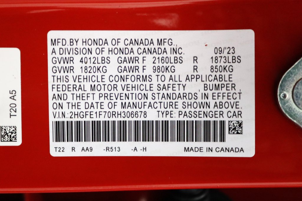 Used 2024 Honda Civic EX image 27