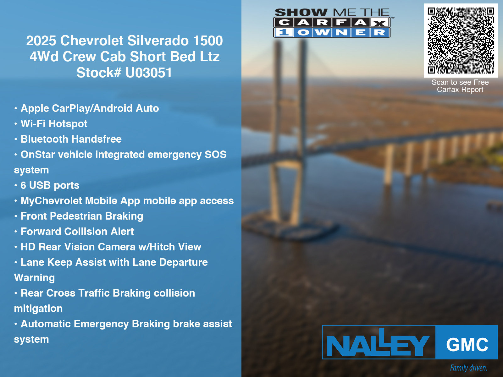 Used 2025 Chevrolet Silverado 1500 LTZ w/ Z71 Off-Road Package AWD/4WD image 39