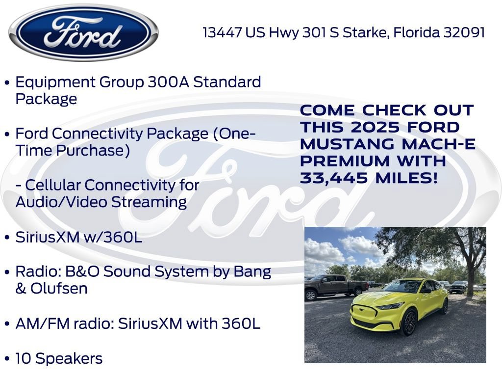 Certified 2025 Ford Mustang Mach-E Premium AWD/4WD image 20