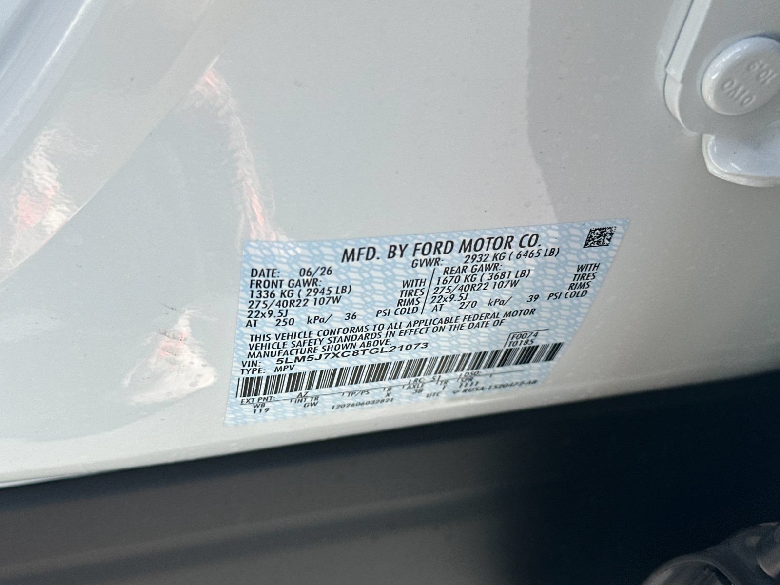 New 2026 Lincoln Aviator Reserve AWD/4WD image 29
