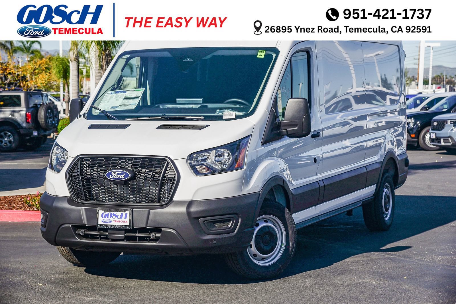 New 2026 Ford Transit 250 148 Medium Roof w/ Load Area Protection Package RWD image 1