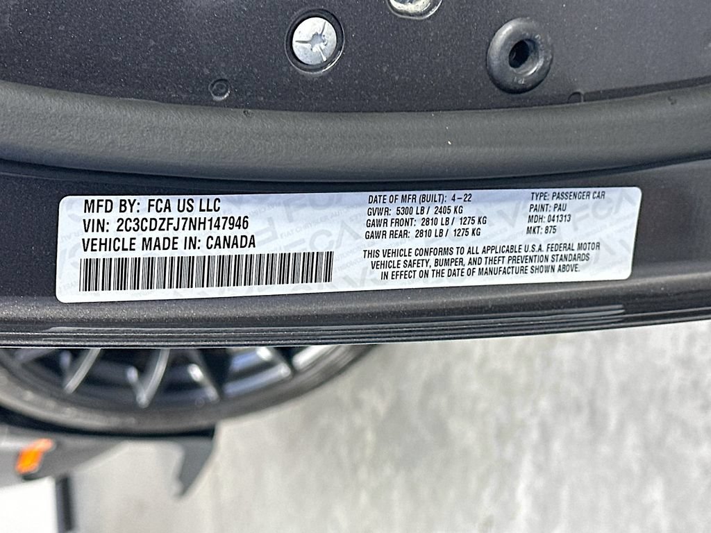 Used 2022 Dodge Challenger R/T Scat Pack RWD image 36