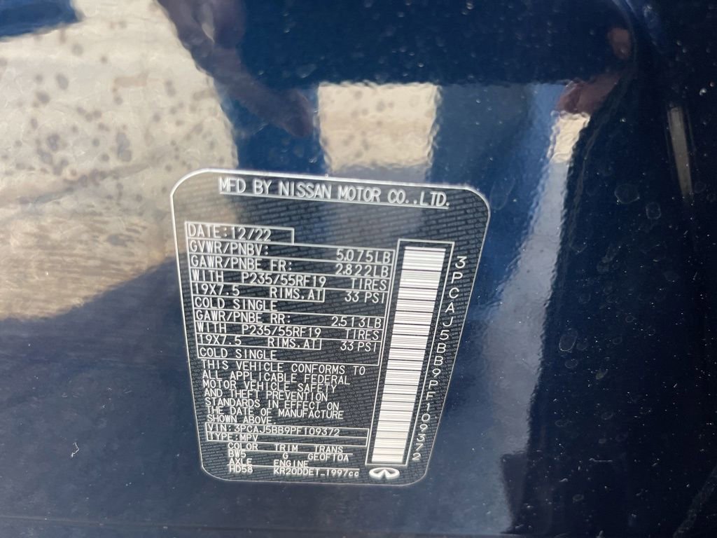 Used 2023 INFINITI QX50 Luxe image 33