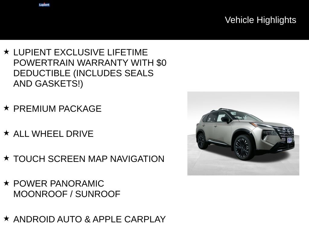 Used 2025 Nissan Rogue Platinum w/ Platinum Premium Package image 5