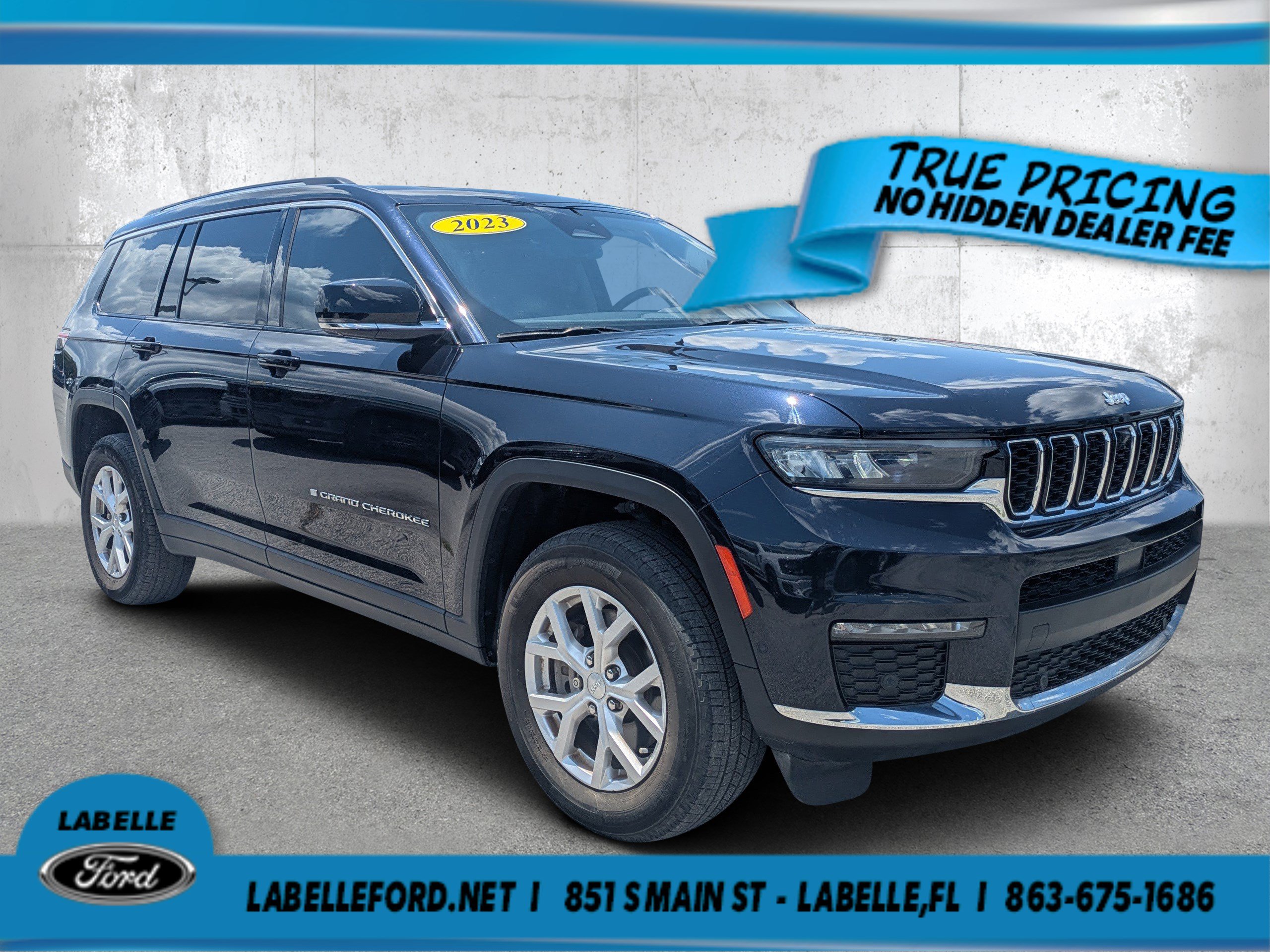 Used 2023 Jeep Grand Cherokee L Limited w/ Luxury Tech Group II AWD/4WD image 1