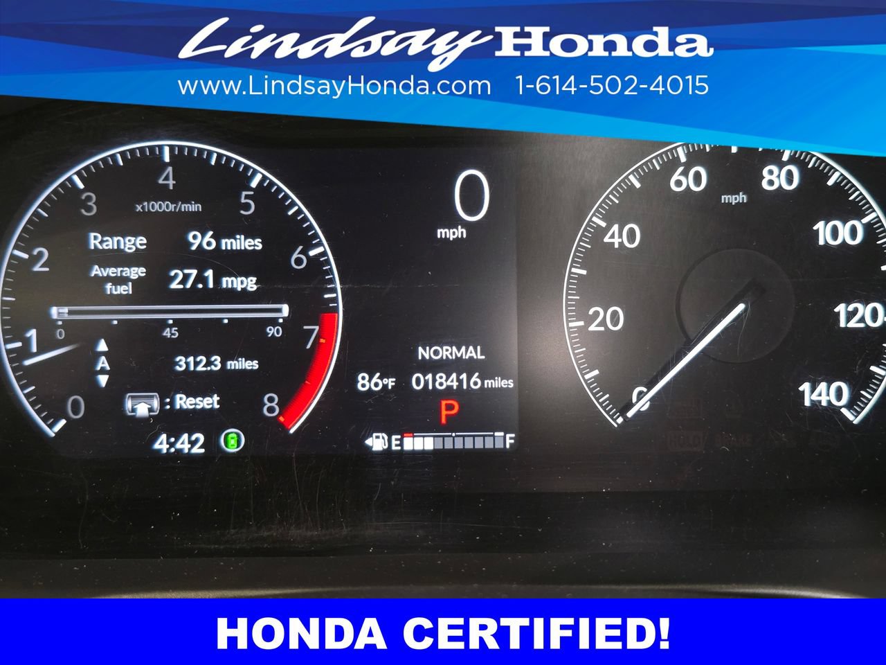 Certified 2025 Honda HR-V Sport image 15