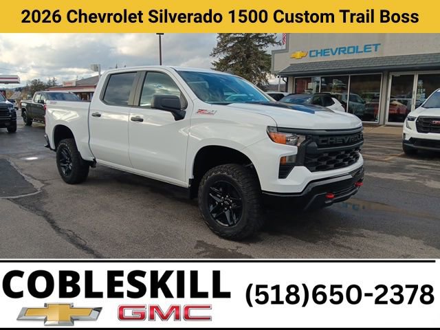 New 2026 Chevrolet Silverado 1500 Custom Trail Boss image 1