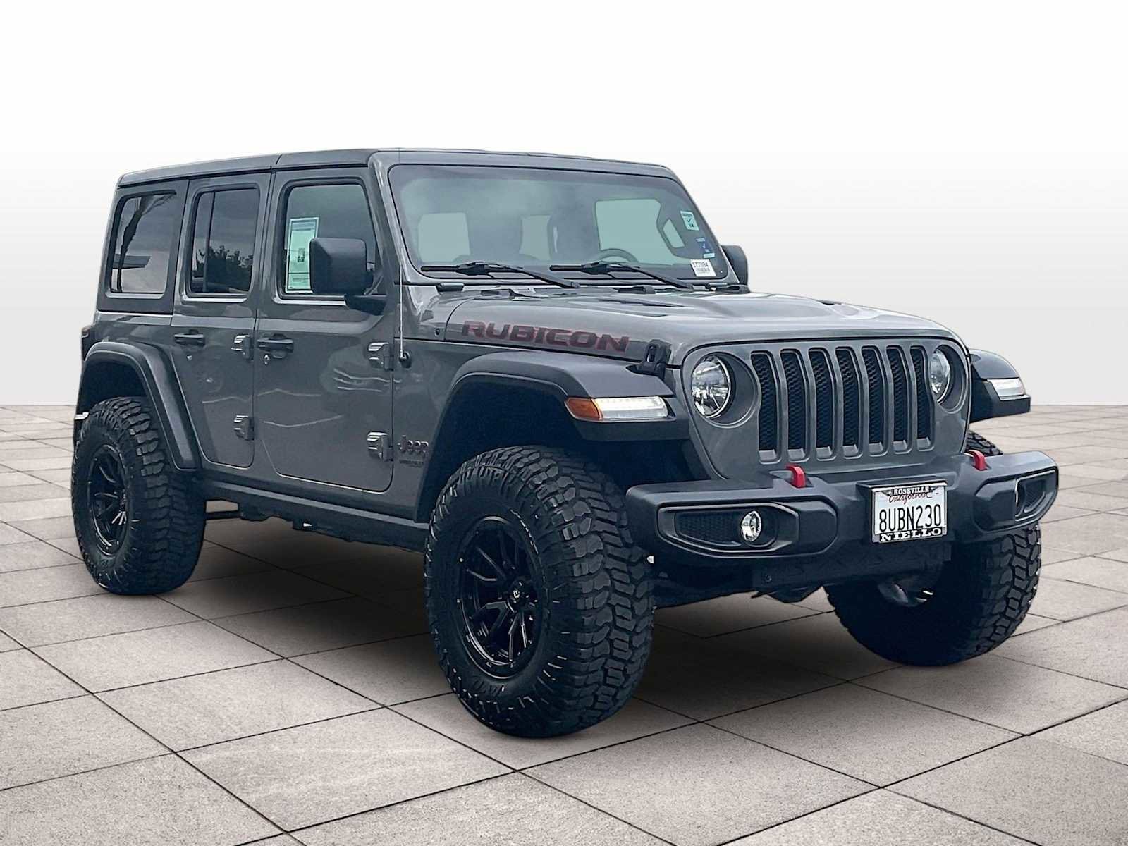 Used 2021 Jeep Wrangler Unlimited Rubicon w/ LED Lighting Group AWD/4WD image 2