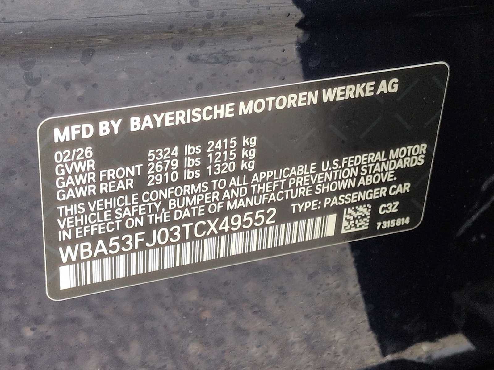 Used 2026 BMW 530i xDrive w/ M Sport Package AWD/4WD image 38