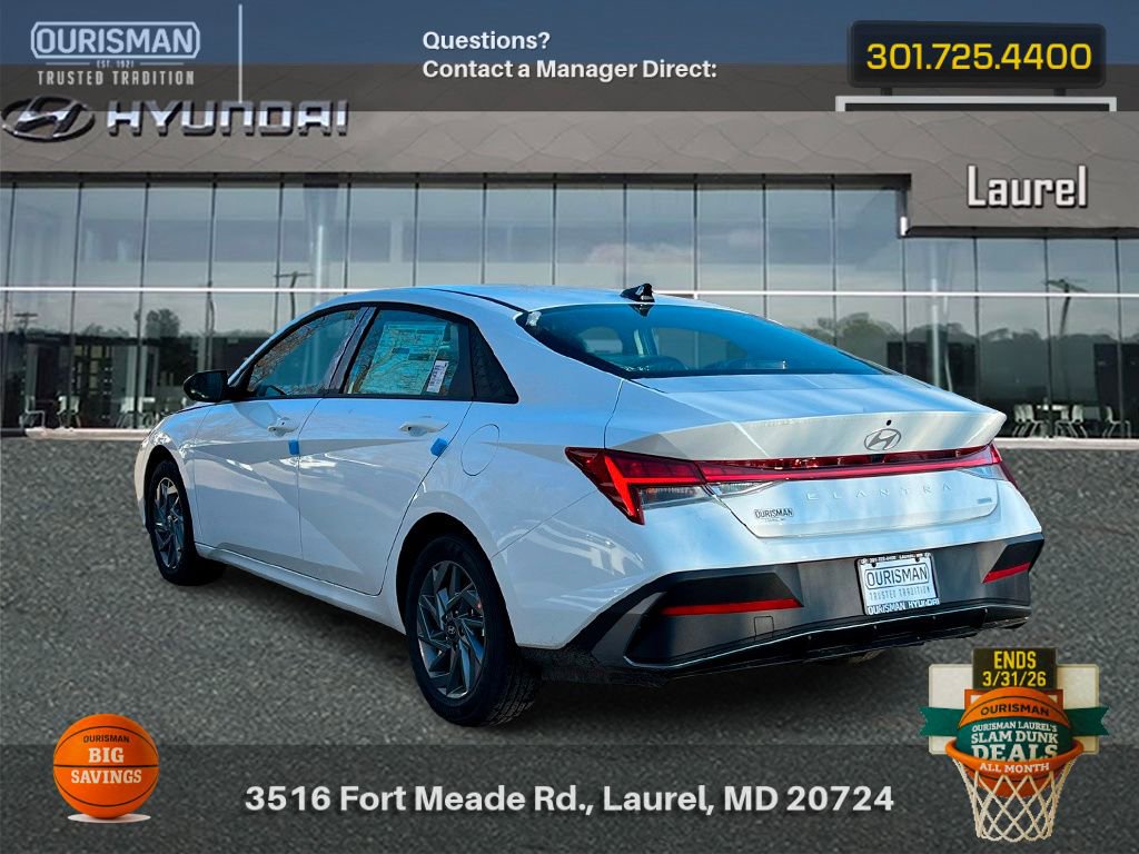 New 2026 Hyundai Elantra Blue image 3