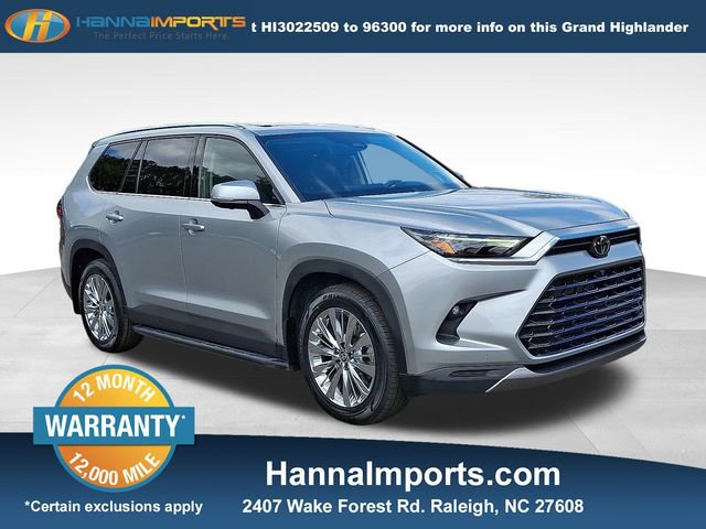 Used 2024 Toyota Grand Highlander Platinum