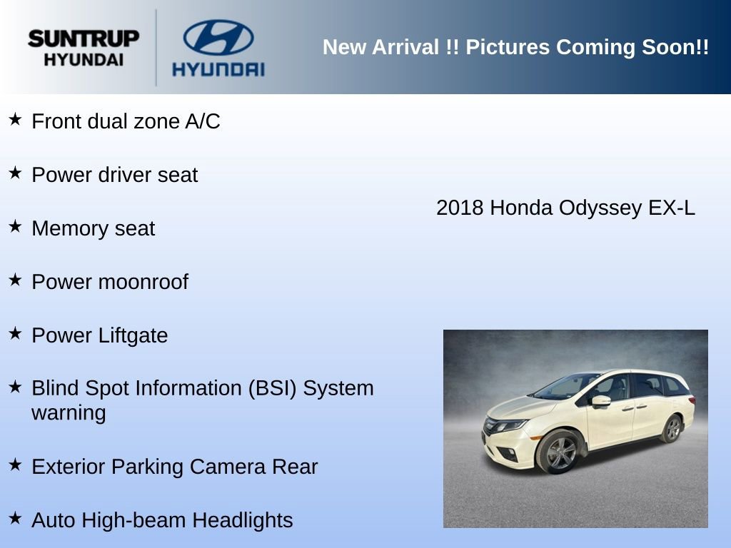 Used 2018 Honda Odyssey EX-L image 5