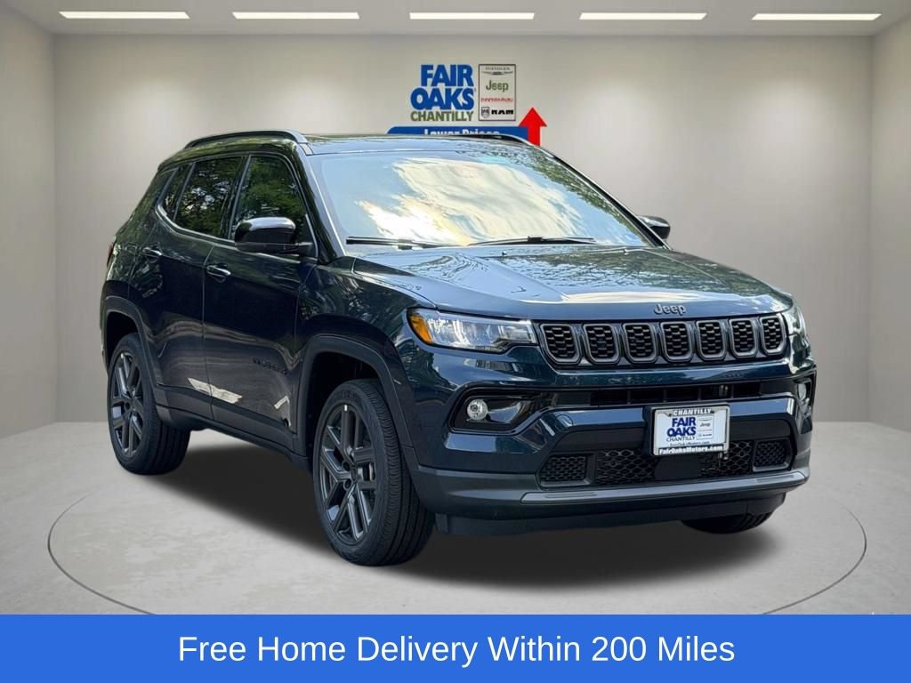 New 2026 Jeep Compass Limited w/ Sun, Sound & Navigation Group