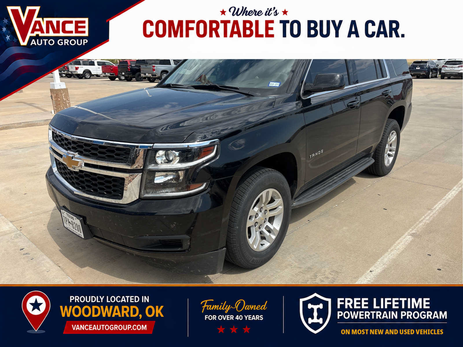 Used 2020 Chevrolet Tahoe LT RWD image 1