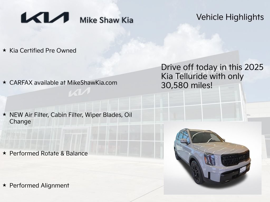 Certified 2025 Kia Telluride EX X-Line AWD/4WD image 10