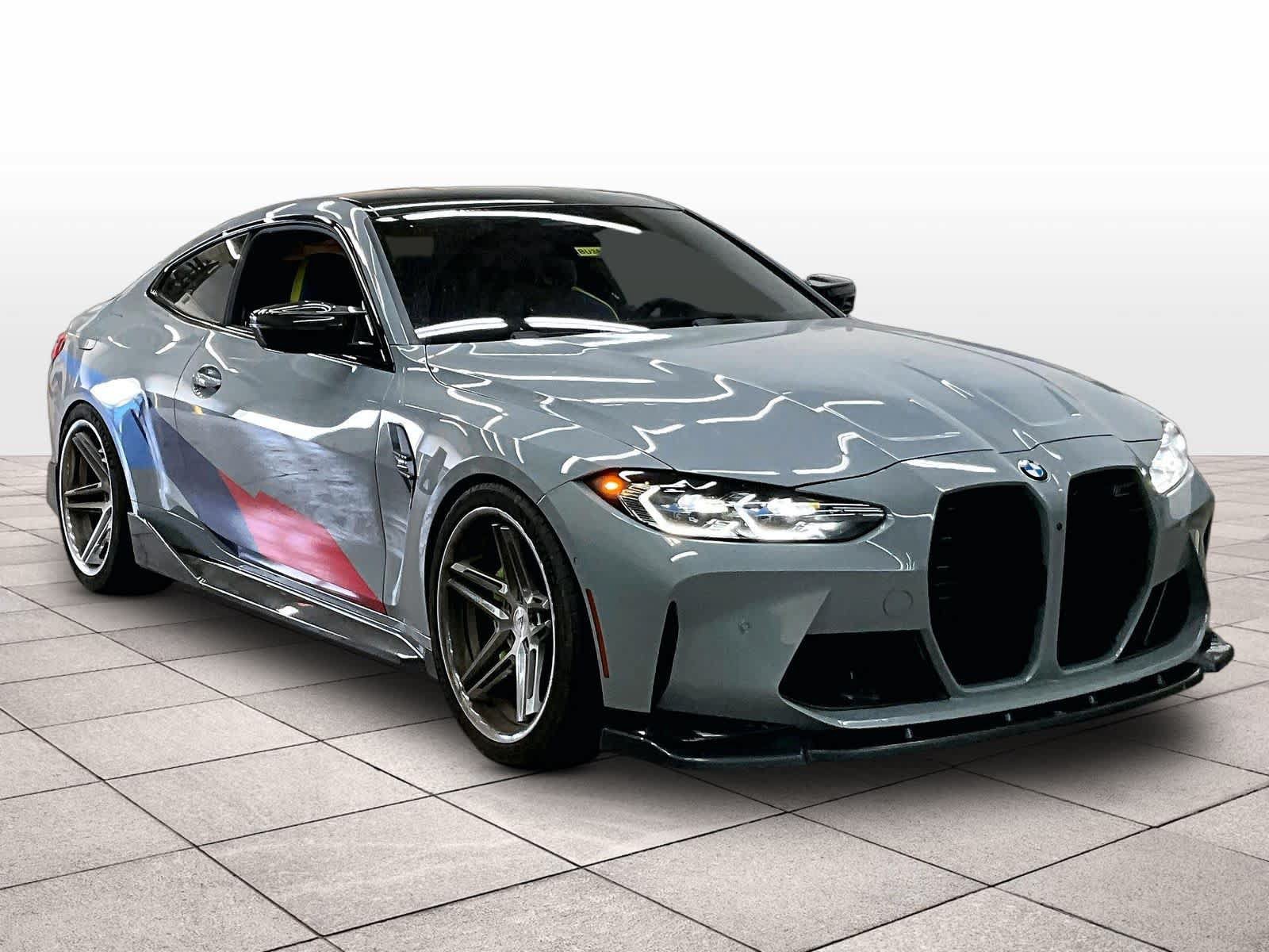 Used 2021 BMW M4 Competition w/ M Carbon Exterior Package RWD image 2