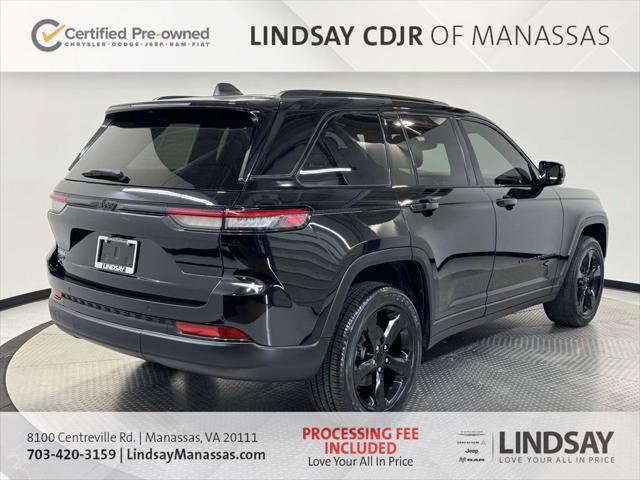 Certified 2023 Jeep Grand Cherokee Altitude AWD/4WD image 9