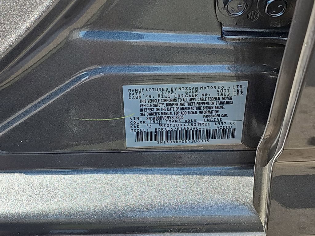 Used 2022 Nissan Sentra SR w/ SR Premium Package FWD image 39