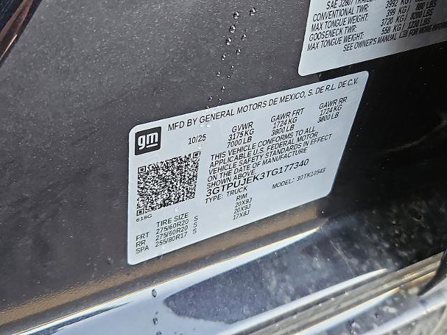 New 2026 GMC Sierra 1500 Elevation image 20