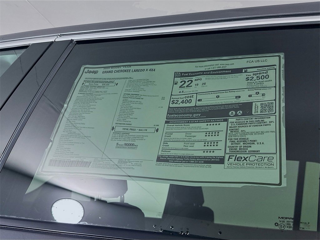 New 2025 Jeep Grand Cherokee Laredo X w/ Luxury Tech Group I image 20